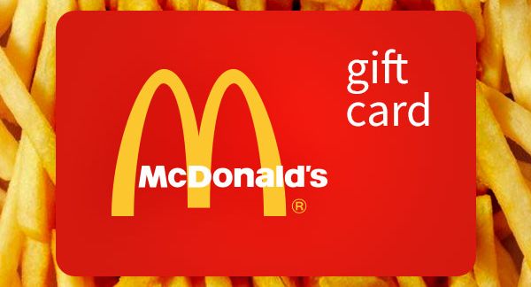 $100 McDonald's Gift Card