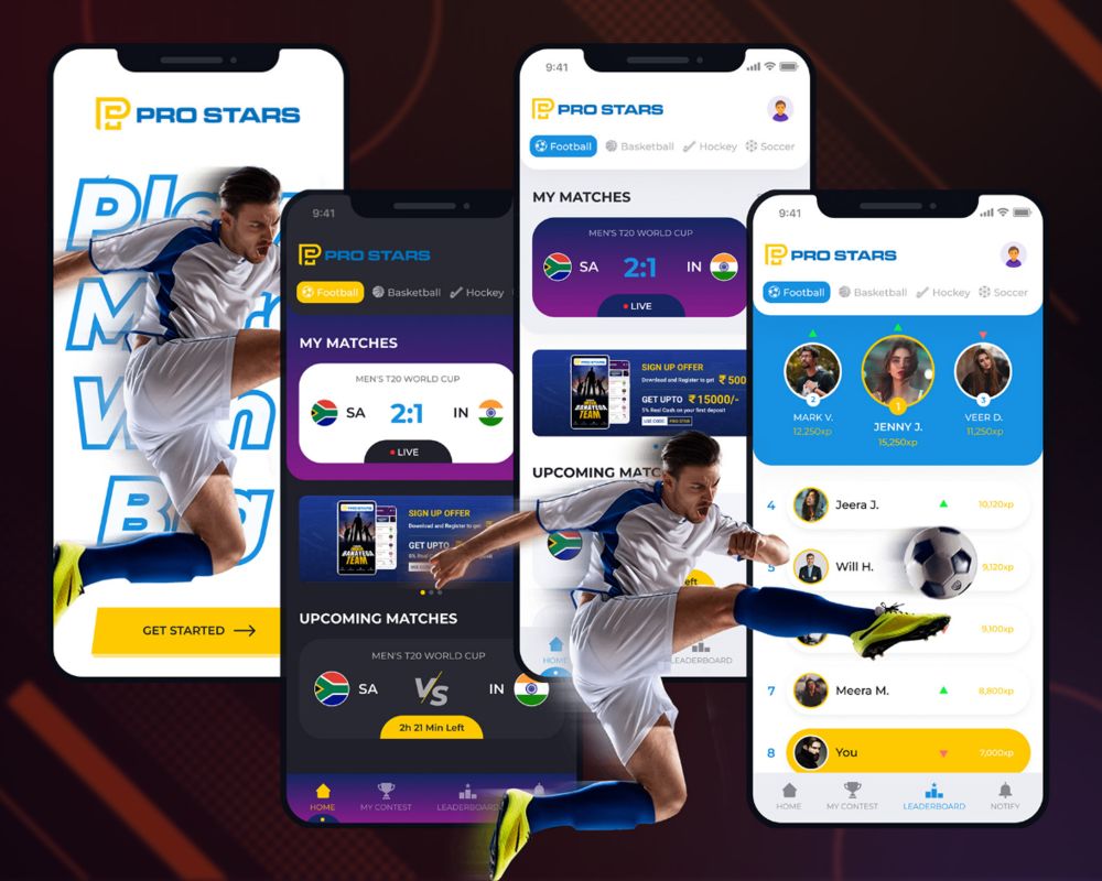 I will develop bet app, sportsbet app, fantasy sport app, fantasy sport  website, crypto