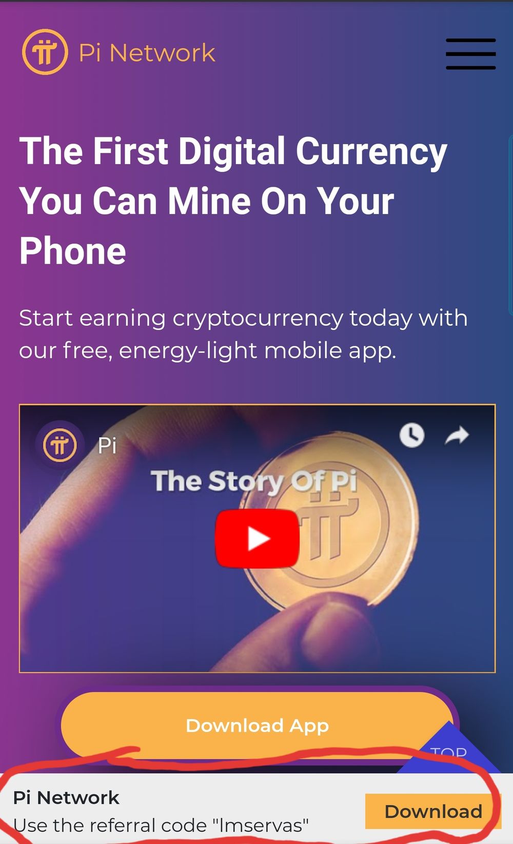 Now Hiring: Join the Pi Network beta using my referral code, download the  Pi Network app for Android and start mining Pi, a crypto completely  designed for mobile device platforms, using no